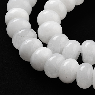 Natural White Jade Beads Strands LS-G-E507-01M-1