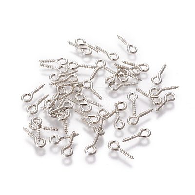 Iron Screw Eye Pin Peg Bails E562Y-1