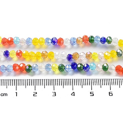 Glass Beads Strands EGLA-A034-M4mm-61-1