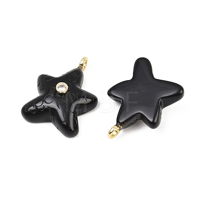 Natural Obsidian Pendants G-H353-01G-03-1