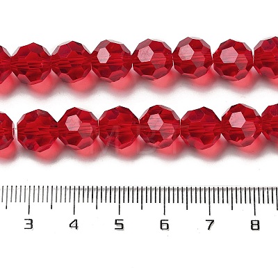Transparent Glass Beads LS-EGLA-A035-T10mm-D07-1