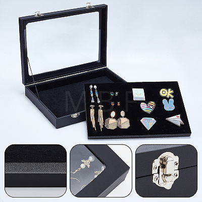 Velvet Jewelry Presentation Boxs VBOX-WH0003-17-1