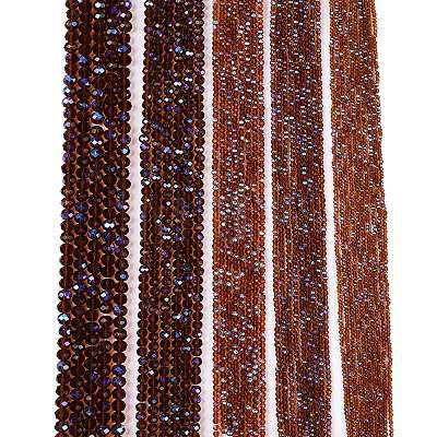 Electroplate Glass Beads Strands EGLA-A044-T2mm-L02-1