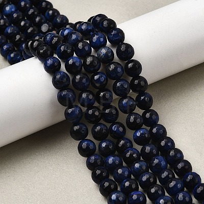 Natural Tiger Eye Beads Strands G-M445-A01-03-1