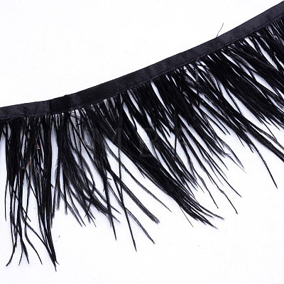 Fashion Ostrich Feather Cloth Strand Costume Accessories FIND-R030-6~8cm-14-1