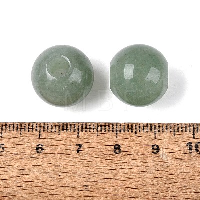 Natural Green Aventurine European Beads G-Q602-09C-05-1