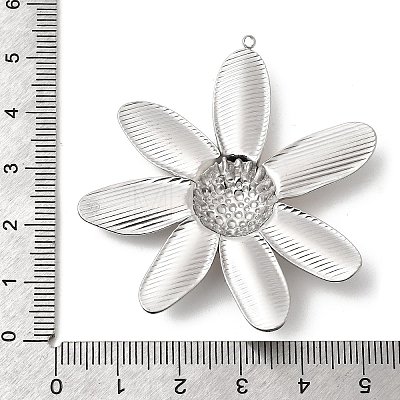 Two Tone 304 Stainless Steel Big Pendants X-STAS-B120-01GP-02-1