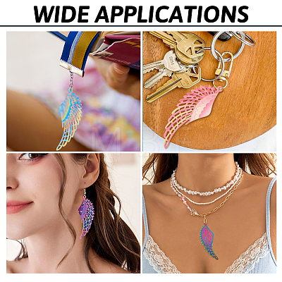 DIY Wing Earring Making Kit STAS-TA0001-95-1