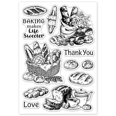 Custom PVC Plastic Clear Stamps DIY-WH0448-0596-1