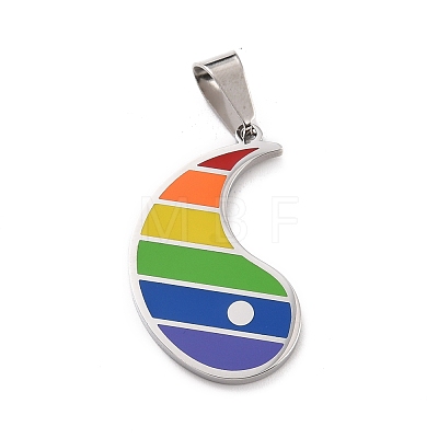 Rainbow Pride Necklace STAS-M292-02P-1