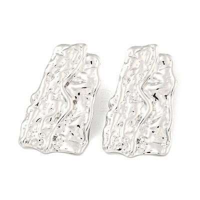 Non-Tarnish Ion Plating(IP) 304 Stainless Steel Stud Earrings for Women EJEW-A111-05P-1