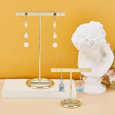 Iron Earring Display Stands EDIS-WH0007-02-1