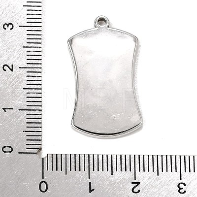 304 Stainless Steel Enamel Pendants CU-CBADA55-01P-1