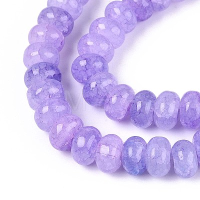 Glass Beads Strands GLAA-N059-5x8mm-38-1