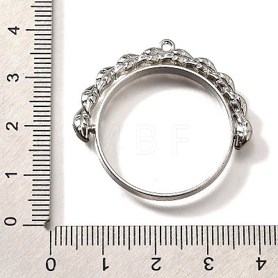 Alloy Open Back Bezel Pendants PALLOY-I223-12P-1