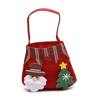 Christmas Non-woven Fabrics Candy Bags Decorations ABAG-I003-04A-1