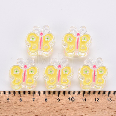 Transparent Acrylic Beads MACR-S374-01A-01-1