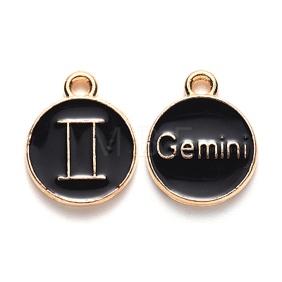Alloy Enamel Pendants LS-X-ENAM-S124-01B-08I-1