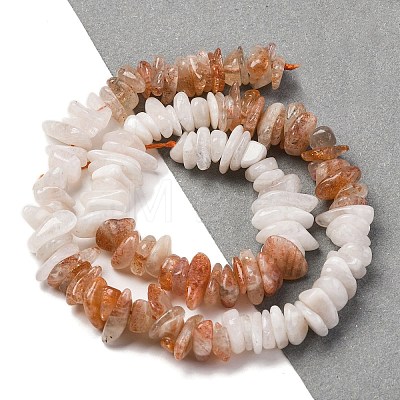 Natural Multi-Moonstone Beads Strands G-L610-A12-03-1