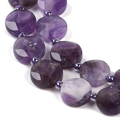 Natural Amethyst Beads Strands G-C116-A21-01-1