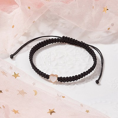 Nylon Thread Braided Bead Adjustable Bracelets BJEW-JB09770-02-1
