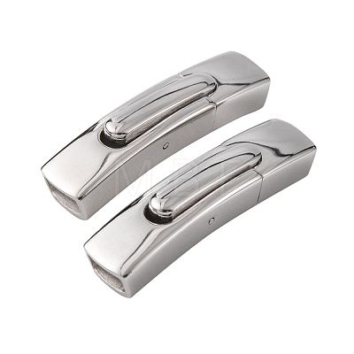 304 Stainless Steel Bayonet Clasps STAS-P158-01C-P-1