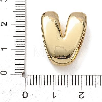 Brass Beads KK-B167-27G-02V-1