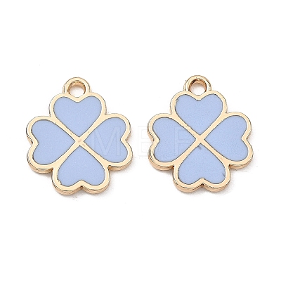 Alloy Enamel Pendants ENAM-G235-07G-02-1