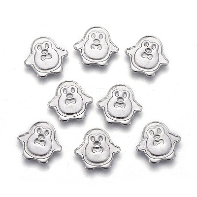 304 Stainless Steel Cabochon Settings for Enamel STAS-P245-17P-1