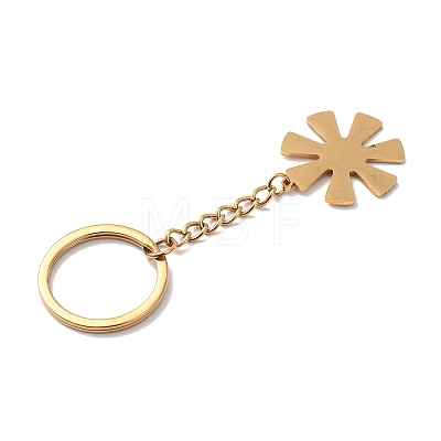 304 Stainless Steel Keychains KEYC-Z011-01G-1