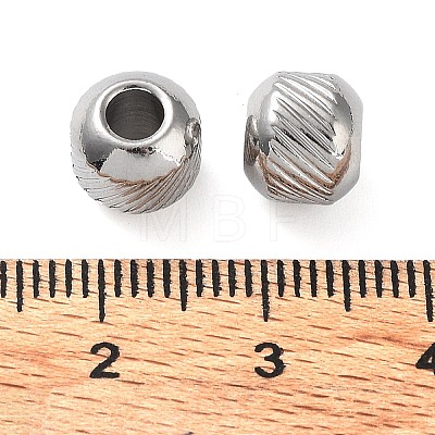 303 Stainless Steel Beads STAS-Q302-03F-P-1