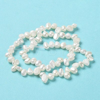 Natural Keshi Pearl Beads Strands PEAR-J007-48-1