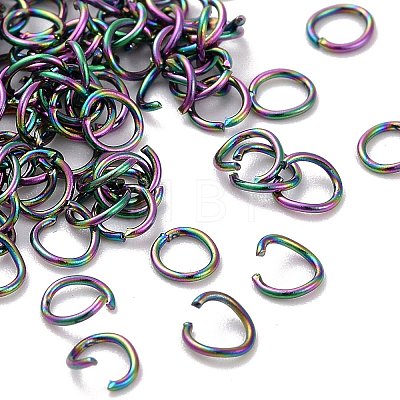304 Stainless Steel Open Jump Rings A-STAS-E475-01C-1