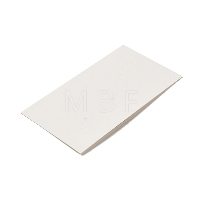 Rectangle Paper Earring Display Cards CDIS-A008-01A-1