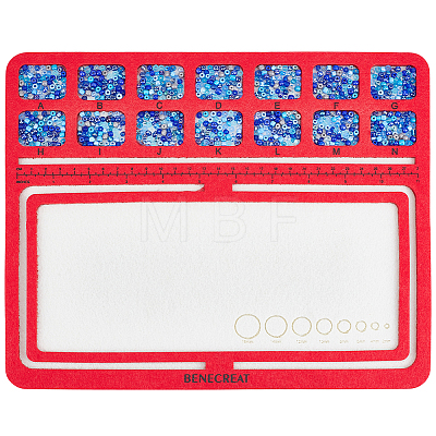 Felt Bead Design Board DIY-WH0419-98A-02-1