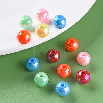 Opaque Acrylic Beads MACR-S370-D10mm-M2-1