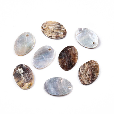 Natural Akoya Shell Pendants SHEL-N026-201-1
