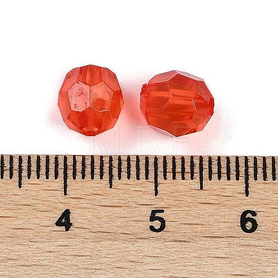 Transparent Acrylic Beads OACR-Q015-01E-1