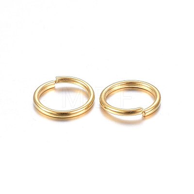 304 Stainless Steel Open Jump Rings LS-X-STAS-O098-01G-12-1