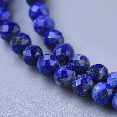 Natural Lapis Lazuli Beaded Necklaces NJEW-K114-B-A06-1