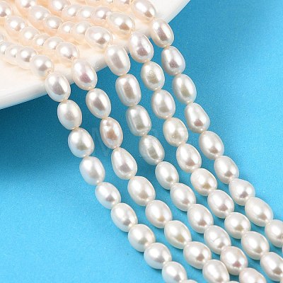 Natural Cultured Freshwater Pearl Beads Strands PEAR-I007-01A-03A-1