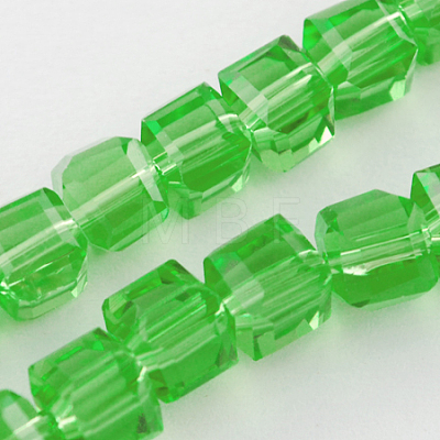 Glass Bead Strands GLAA-R041-6x6mm-13-1