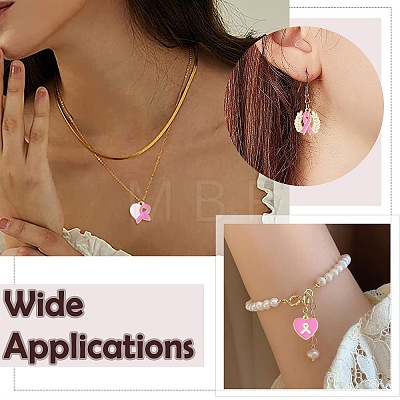 70Pcs 7 Styles Alloy Enamel Pendants FIND-CJ0007-41-1