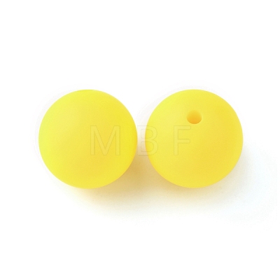 Food Grade Eco-Friendly Silicone Beads SIL-WH0013-01G-1