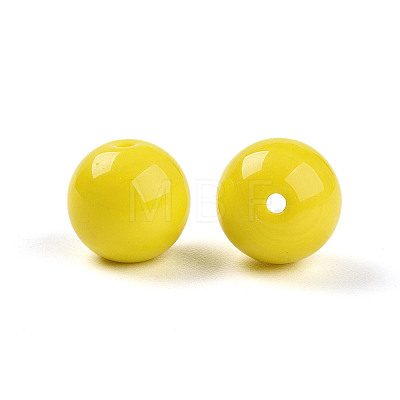 Opaque Solid Color Glass Beads LS-GLAA-N007-10mm-A02-1