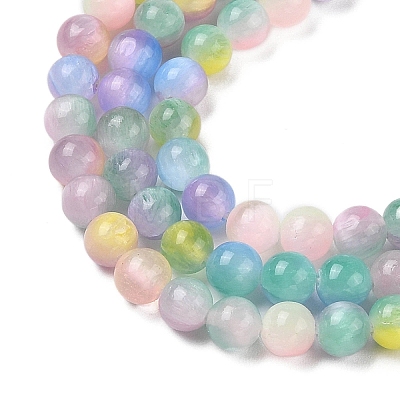 Natural Selenite Beads Strands X-G-Q162-A01-01A-01-1