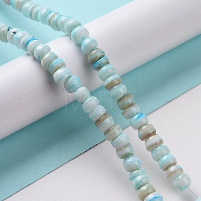 Natural Cultured Freshwater Shell Beads Strands SHEL-F002-01B-1