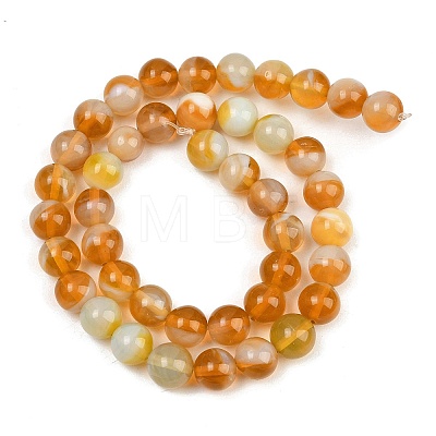 Handmade Lampwork Beads Strand LAMP-B056-10mm-03-1