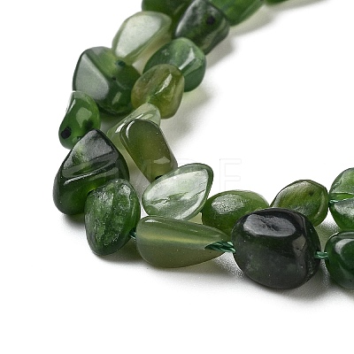 Natural Canadian Jade Beads Strands G-NH0001-G05-01-1