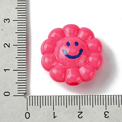 Dopamine Style Opaque Acrylic Beads SACR-Z002-01I-1